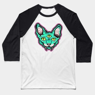 Sphynx cat minds eye Baseball T-Shirt